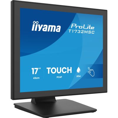 3. iiyama ProLite T1732MSC-B2S computer monitor 43.2 cm (17") 1280 x 1024 px SXGA LED Touchscreen Black