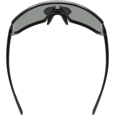 4. Uvex sportstyle 235 Multisports Glasses Unisex Half-Rim Black