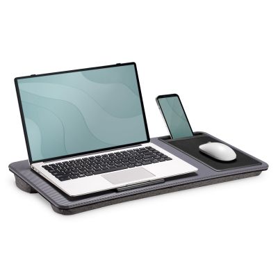 2. Notebook stand with mouse pad