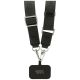 9. Karl Lagerfeld Big Strap Karl Metal Logo MagSafe Case for iPhone 17 Pro - Black