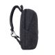 3. RIVACASE Anvik 15.6" laptop backpack, 15L, black, made of waterproof material, pockets for a 10.5" tablet, smartphone, documents, accessories, bottle