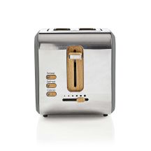 Nedis KABT510EGY Toaster Gray