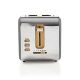 Nedis KABT510EGY Toaster Gray