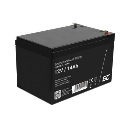 9. GREEN CELL GEL BATTERY AGM08 12V 14AH