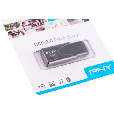 3. PNY Attache 4 USB 2.0 32GB USB Flash Drive