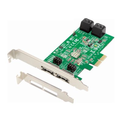 Dawicontrol PCI PCI-e DC-624e RAID R2 Card 4-Channel SATA 6G Retail