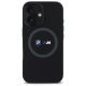 3. BMW M Silicone Printed Ring MagSafe iPhone 16 Case - Black