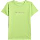 2. Women's T-shirt 4F F2717 light yellow 4FWSS26TTSHF2717 73S