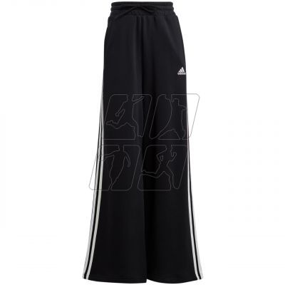 2. adidas Essentials 3-Stripes French Terry Wide Pants HZ5747