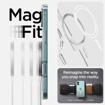 12. Spigen Liquid Crystal Mag Case with MagSafe for iPhone 16 - Clear