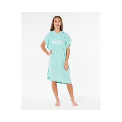 3. RIP CURL Classic Surf Hooded Towel-Girl Poncho Green