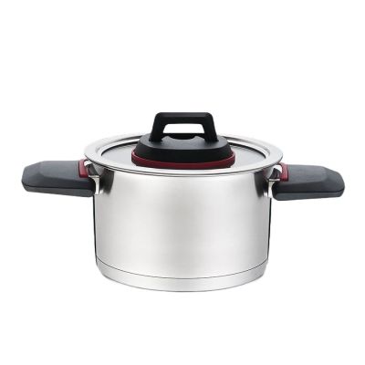 Pot with foldable handles + lid MR-3530-20 3.2L