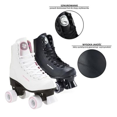 23. Nils Extreme NQ8400S Roller Skates Black Size 36
