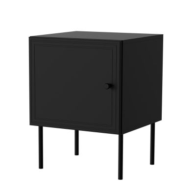 PALAZZO BIS 2-piece bedside table 45x39xH59 black matt