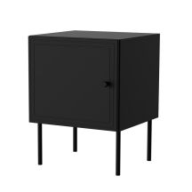 PALAZZO BIS 2-piece bedside table 45x39xH59 black matt