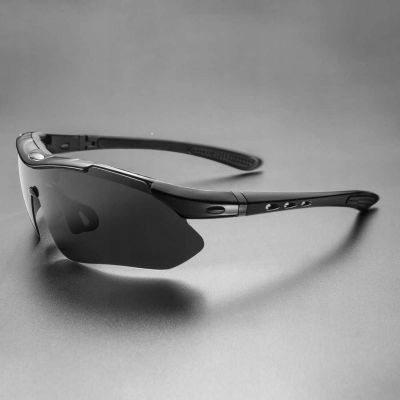 6. Rockbros 10003 Polarized Cycling Glasses - Black