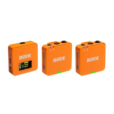 RODE Wireless GO III (Orange) - Wireless Microphone System