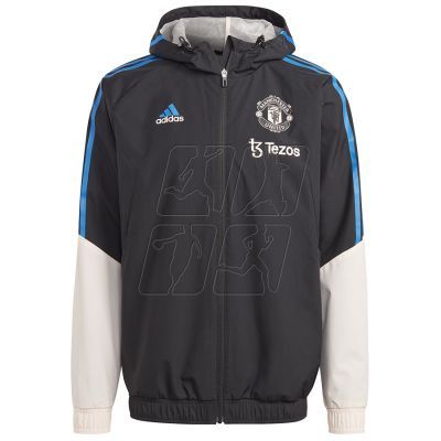 5. Adidas Manchester United AW Jacket M HT4288