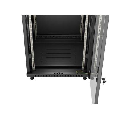 40. LANBERG FLOOR CABINET 19" 18U 600X600 BLACK
