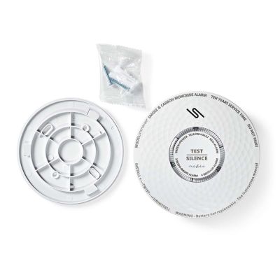 8. Nedis DTCTCS10WT Smoke and Carbon Monoxide Detector