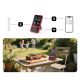 4. Meatmeet X Pro Kitchen Thermometer with Bluetooth/WiFi App for Grill, Oven, Smoker - Black