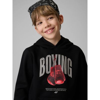 4. Boy's regular hooded sweatshirt 4F 4FJRSS26TSWSM2904-20S