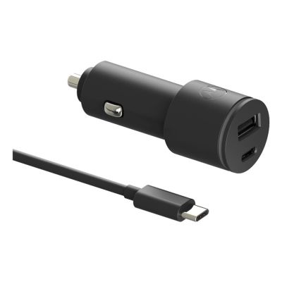 2. Motorola SJV102-EU Mobile Charger Universal Black Cigarette Lighter Fast Charging Automatic