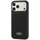 3. Audi Synthetic Leather Case MagSafe for iPhone 18 Pro Max / 17 Pro Max - Black