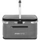 2. FOLDABLE THERMAL TOURIST BASKET 24L GREY ENERO CAMP