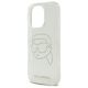 6. Karl Lagerfeld IML Rhinestones Karl Head Case for iPhone 16 Pro - Clear
