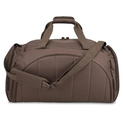 7. FITNESS/TRAVEL BAG A3029 BROWN SEMI LINE