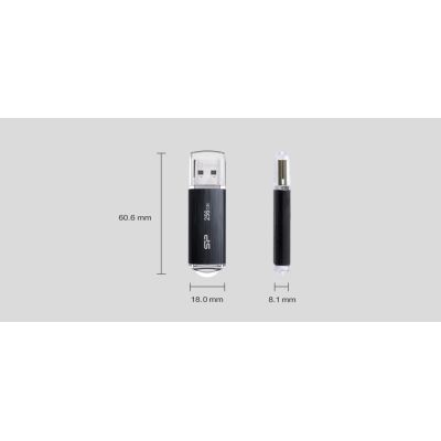 4. Pendrive Silicon Power Blaze B02 256GB USB 3.1 black