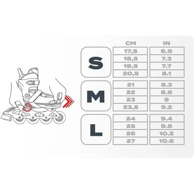 36. Meteor 4in1 Unicorn L 38-41 skates 10146
