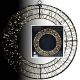 Decorative Christmas LED Wreath, Tire Design, 480 LEDs, 38 cm, Black
