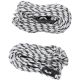 6. TOURIST ROPE TENSION FOR TENTS 2 PCS 10M BLACK AND WHITE CAMP ACTIVE