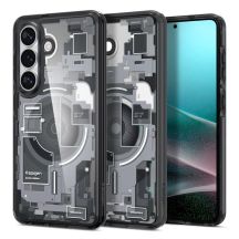 Spigen Ultra Hybrid Mag MagSafe Case for Samsung Galaxy S26+ Zero One - Clear Black