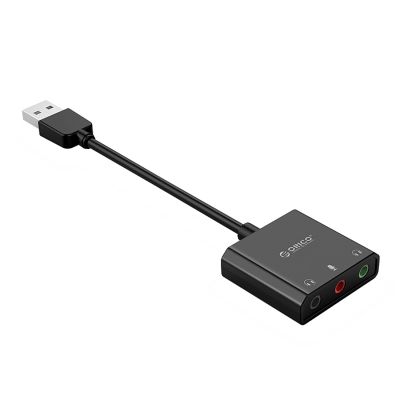 3. Orico SKT3 USB-A External Sound Card - Black