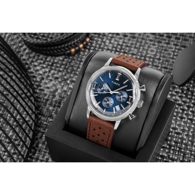 5. TIMEX Marlin® Chronograph Tachymeter TW2W10200 Men's Watch + BOX