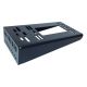 2. Mounting base for a pole, galvanized steel, RAL7016, for NICE, FAAC, GENIUS, SOMFY, BFT, DEA, CAME, GISE drives