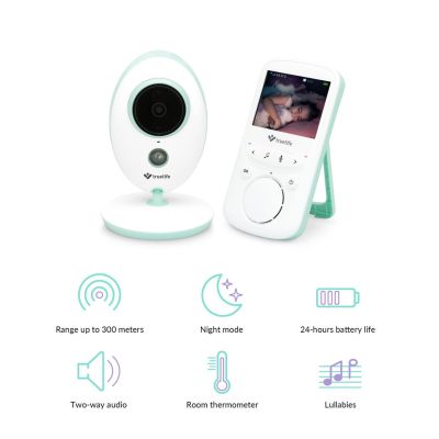 2. TrueLife NannyCam V24 Pro LCD 2.4” 20fps baby monitor
