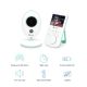 2. TrueLife NannyCam V24 Pro LCD 2.4” 20fps baby monitor