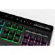 18. Corsair K55 RGB PRO Gaming Keyboard USB QWERTZ German Black