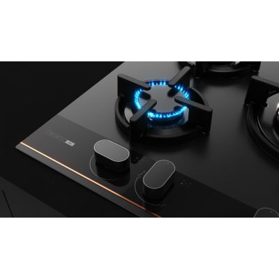 6. Teka GBC 75 Infinity G1 Black Built-in 70 cm Gas 5 zone(s)