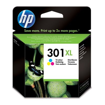4. HP Color Ink HP 301XL, HP301XL=CH564EE, 330 pages, 6 ml