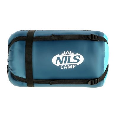 15. NILS CAMP NC2012 grey-blue sleeping bag