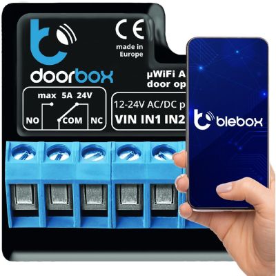 BLEBOX doorbox - GATE AND DOOR CONTROLLER