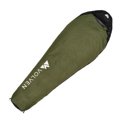3. Volven Superlight II Travel Sleeping Bag - Olive Left