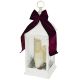 LANTERN ADVENT LANTERN LED 60CM 3 CANDLES WHITE