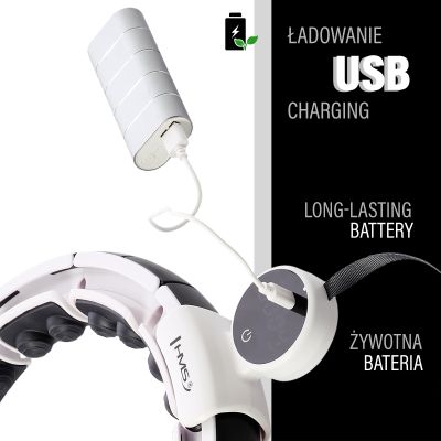 7. Hula Hop HMS HHM16 with magnet and weight white + counter