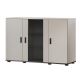 4. SOHO Chest of Drawers 120x41x80 Cashmere+Black
